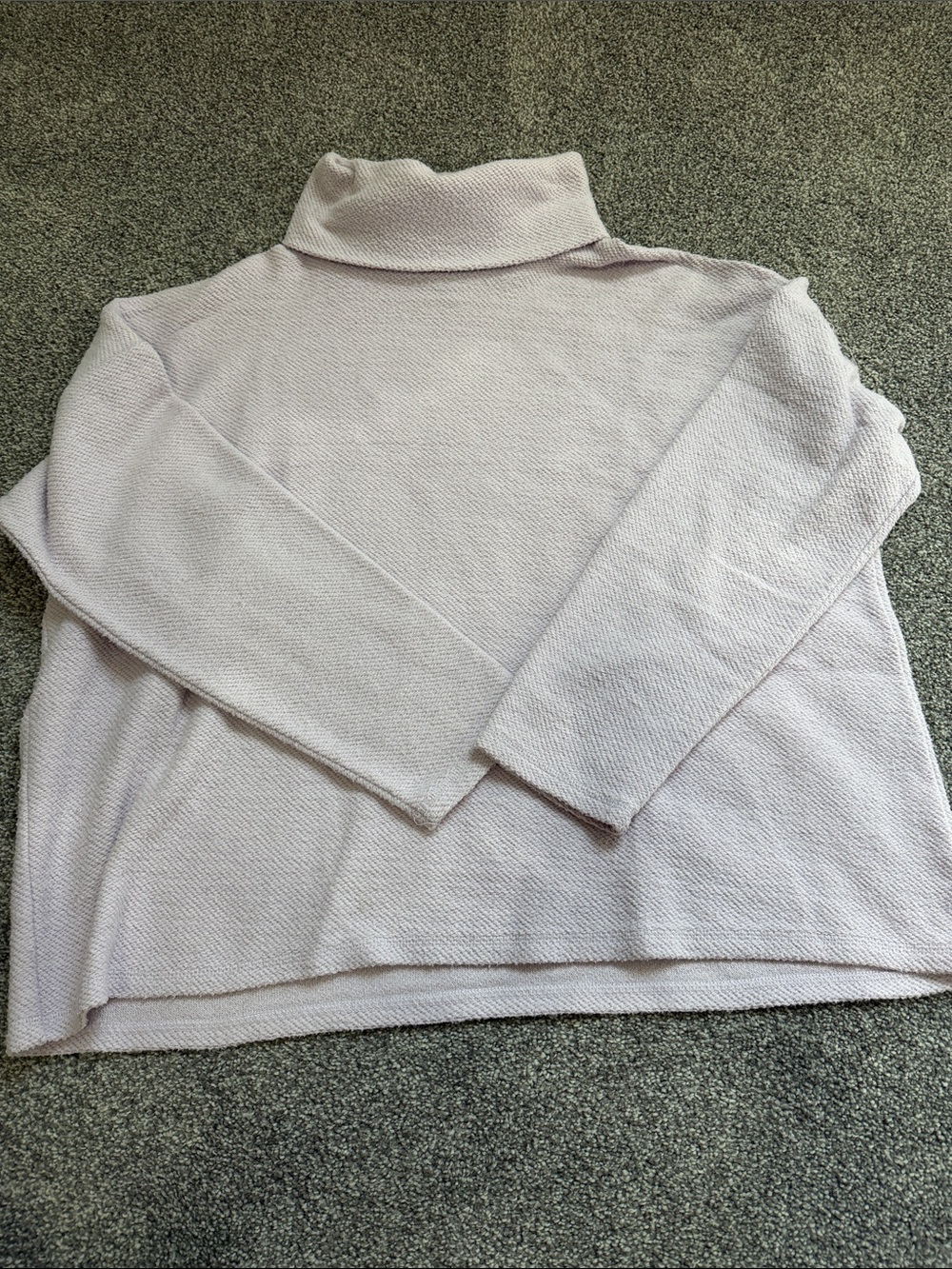 Aerie womens light purple turtleneck sweater